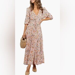 Petal + Pup Midi Floral Dress